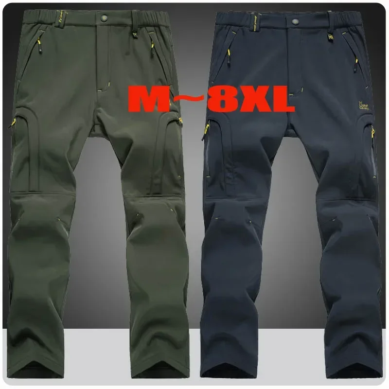 Fishing Pants Waterproof - Plus Size 6XL 7XL 8XL Uomo