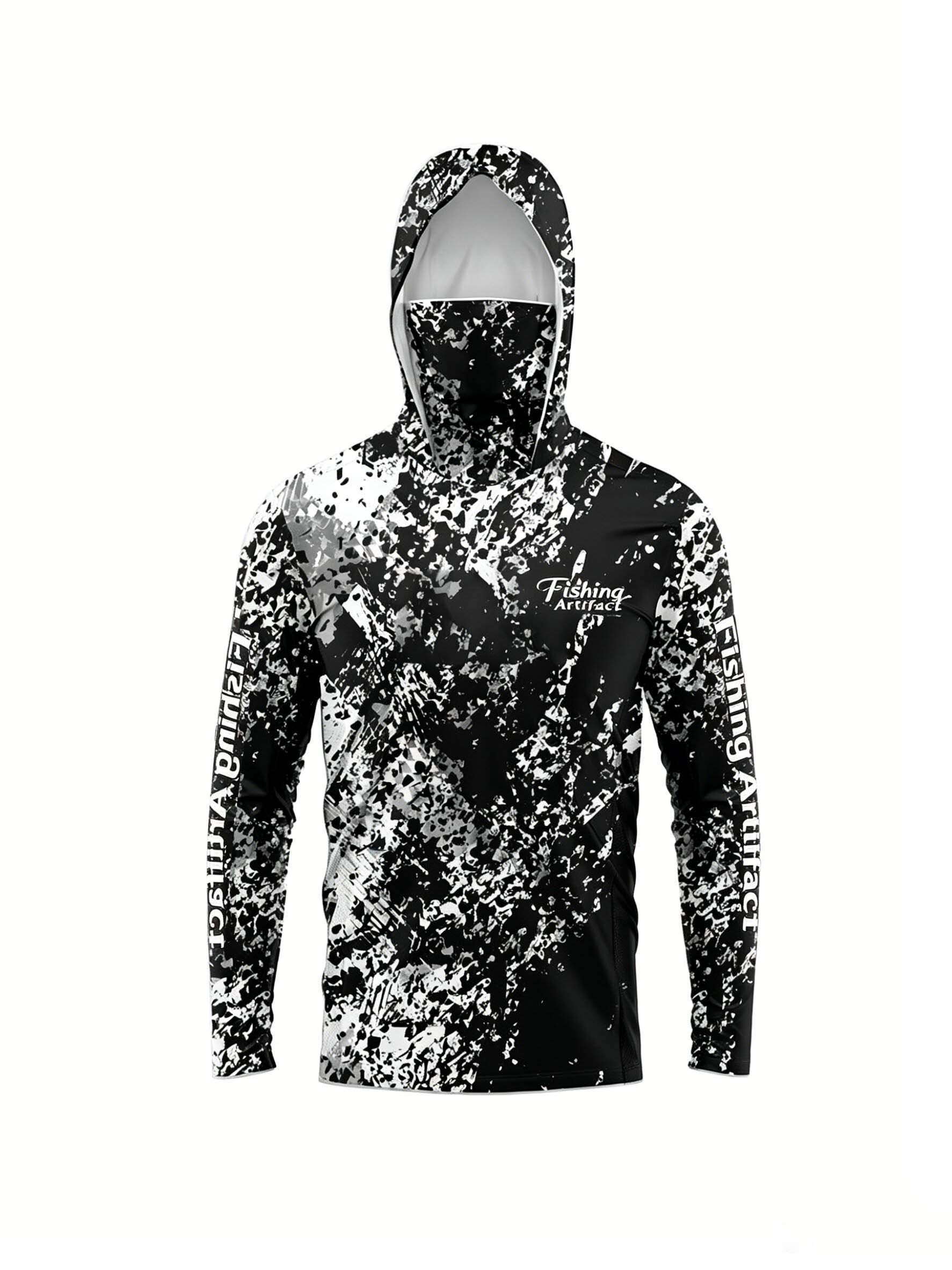 Fishing Mask Sun Protection - Felpa da Pesca Estiva da Uomo
