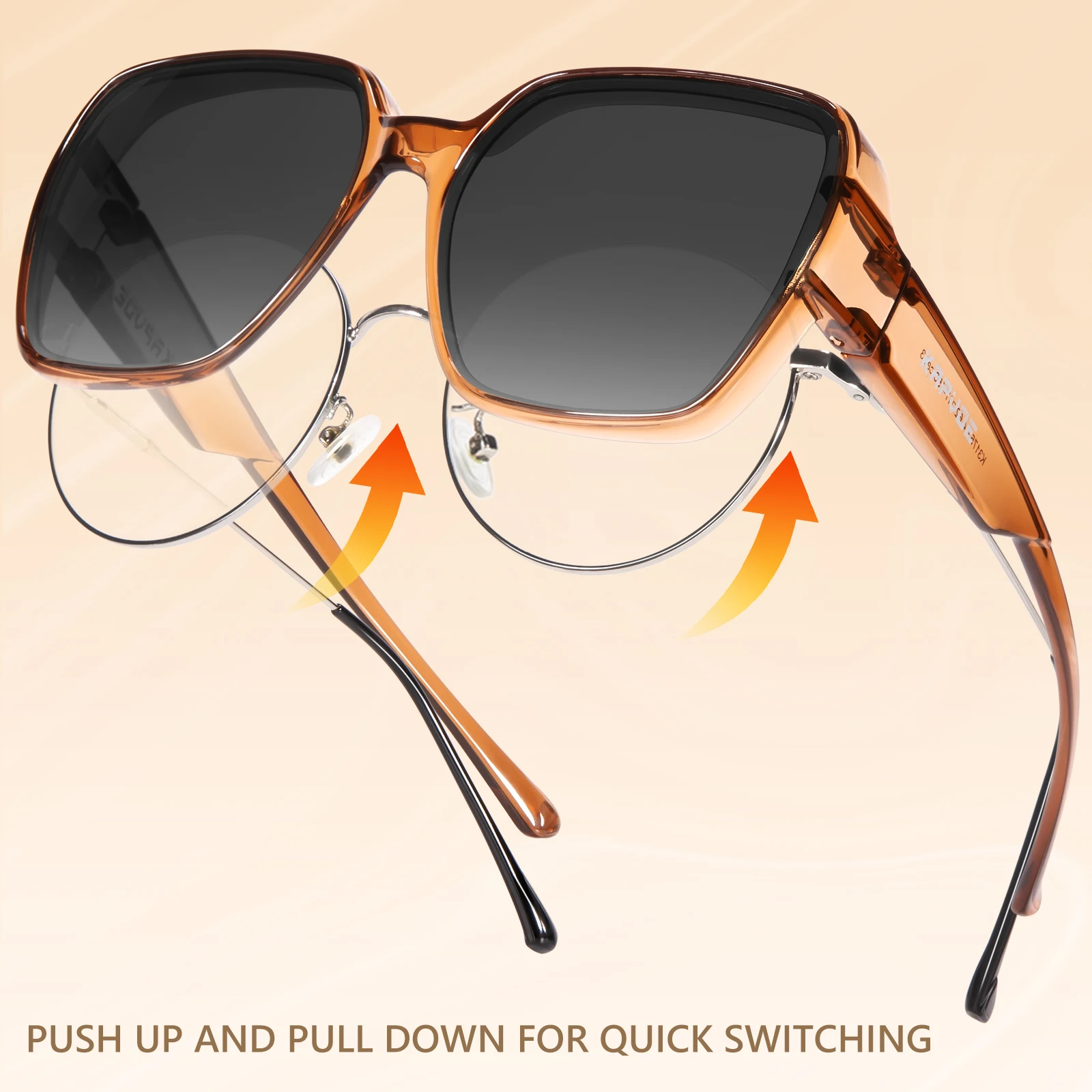 Fishing Sunglasses Polarized - Occhiali da sole Kapvoe, adatti per