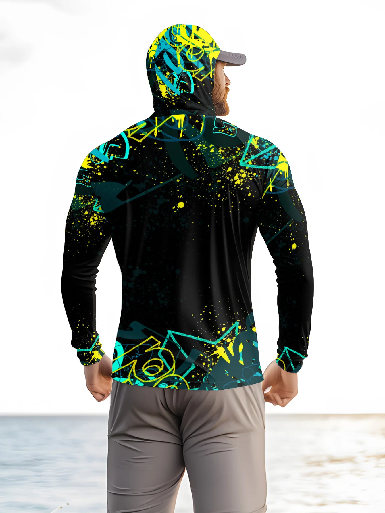 Felpa da pesca da uomo con pro - Fishing Mask Sun Protection recensione e prezzo