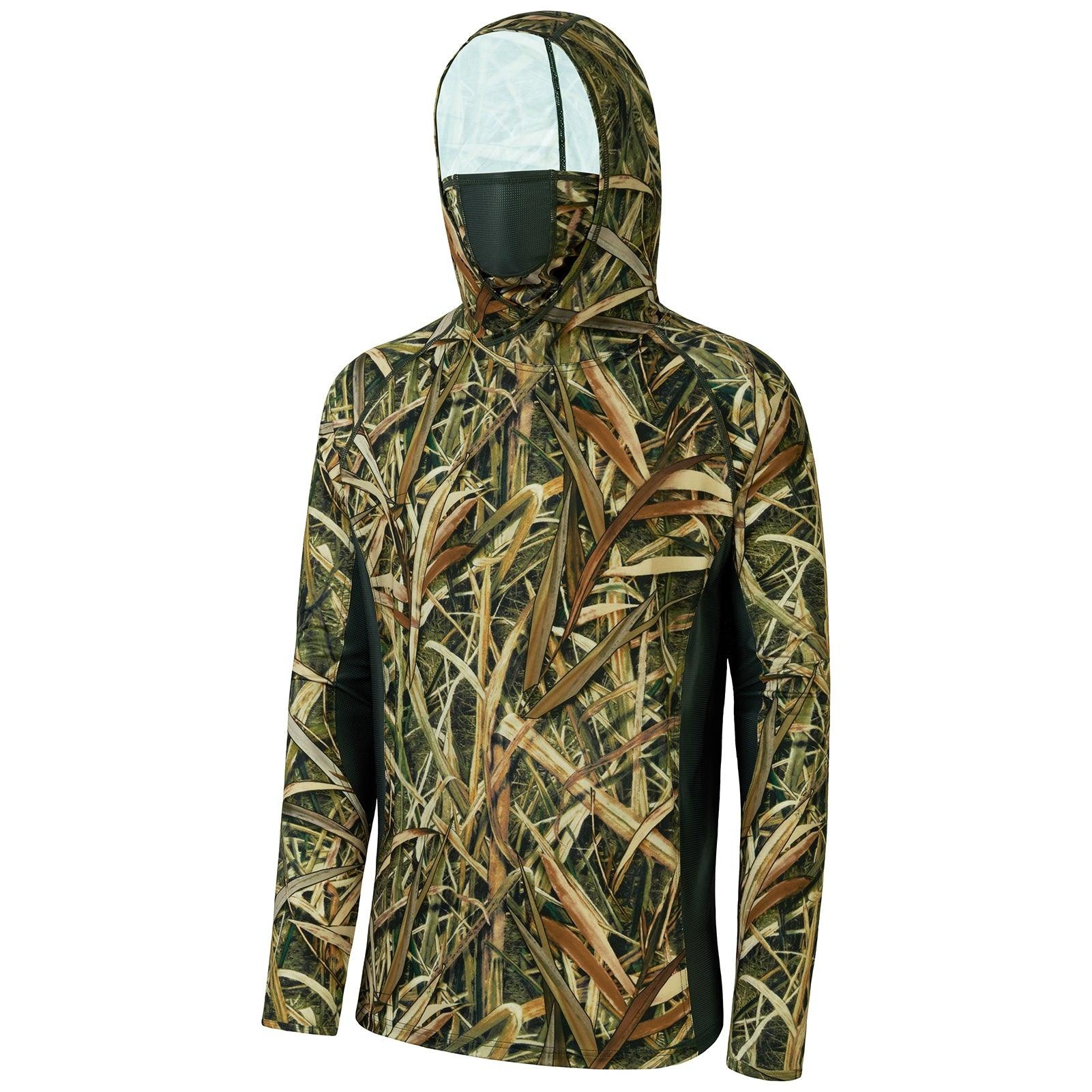 Maglia da uomo con cappuccio e - Fishing Mask Sun Protection recensione e prezzo